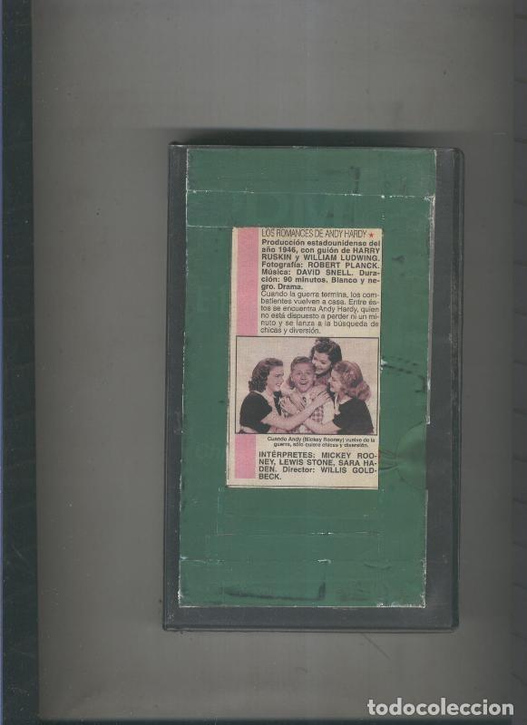 Cin&eacute;ma: Video VHS: Ni&ntilde;os de Hollywood y Los romances de Andy Hardy - Jack Kirby-John Buscema.John Byrne, etc