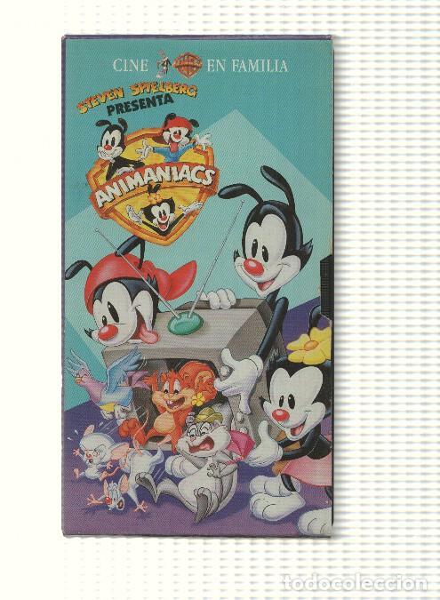 Cine: VHS, Steven Spielberg presenta: vol. 5 Animaniacos. Warner Bros - Galletas para Einstein y otros 8 e