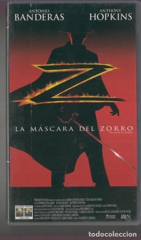 Cine: VIDEO VHS: La mascara del zorro - VARIOS