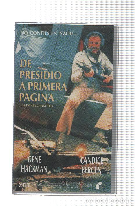 Cinema: VHS-Cine: DE PRESIDIO A PRIMERA PAGINA - Gene Hackman (Filmplayer 1996) - Stanley Kramer