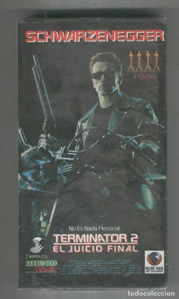 Cine: VIDEO VHS: TERMINATOR 2, EL JUICIO FINAL - James Cameron - James Cameron
