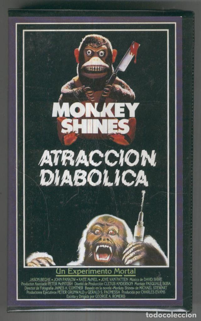 Cine: VHS Cine: ATRACCION DIABOLICA - Monkey Shines (George A. Romero) - George A Romero