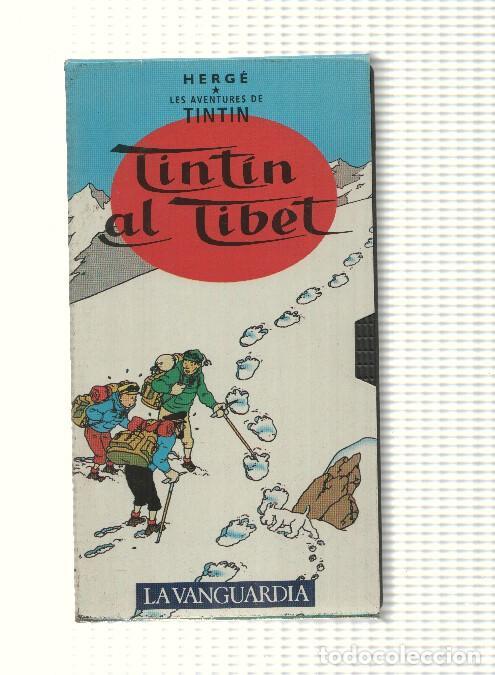Cinema: Tintin: VHS La Vanguardia: num 17 - Les Aventures de Tintin. Tintin al Tibet. Herge