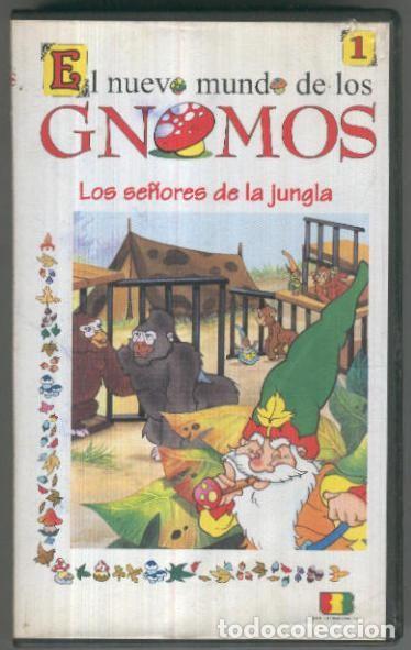 Cinema: VHS Cine-Animacion: EL NUEVO MUNDO DE LOS GNOMOS No.01 - Los Se&ntilde;ores de la Jungla - Claudio Biern Bo