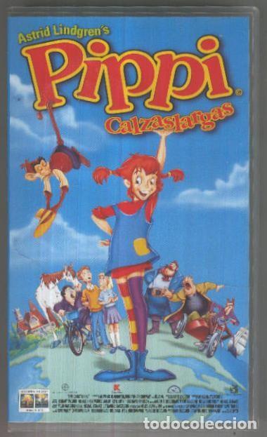 Kino: VHS Cine-Animacion: PIPPI CALZASLARGAS - Astrid Lindgren