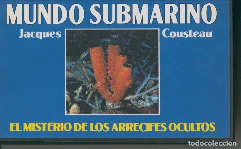 Kino: Video VHS: Jacques Cousteau: Mundo Submarino numero 34: El misterio de los arrecifes ocultos - Vario