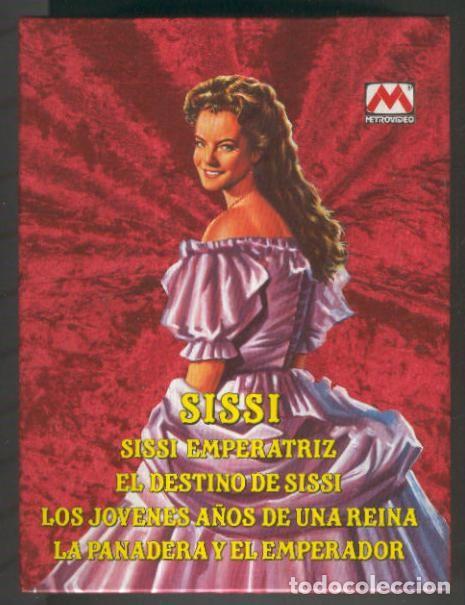 Cine: VHS-Cine: SISSI EMPERATRIZ, Edicion Especial 5 Cintas VHS
