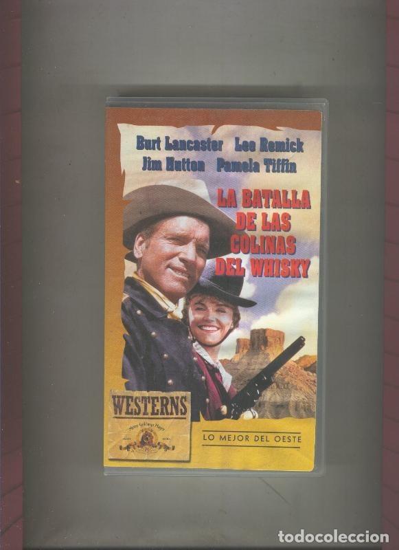 Cine: Video VHS: La batalla de las colinas del Whisky (Burt Lancaster-Lee Remick) - Varios