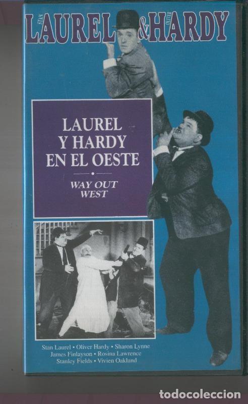 Cinema: VIDEO VHS: Way Out West LAUREL AND HARDY - VARIOS