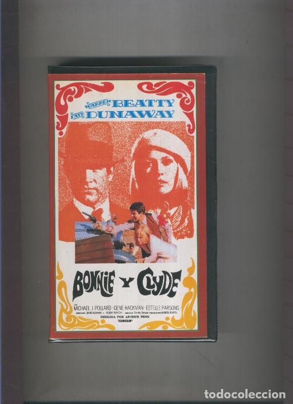 Cinema: Video VHS: Bonnie y Clyde (Warren Beatty-Faye Dunaway) - Varios
