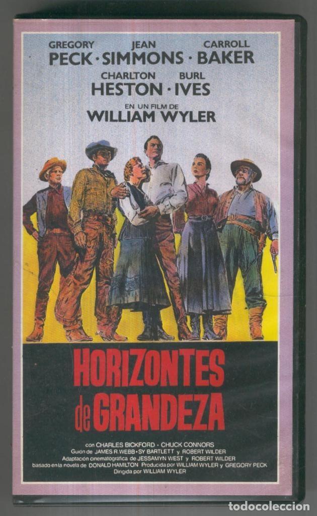 Cinema: VHS Cine: HORIZONTES DE GRANDEZA - William Wyler - William Wyler