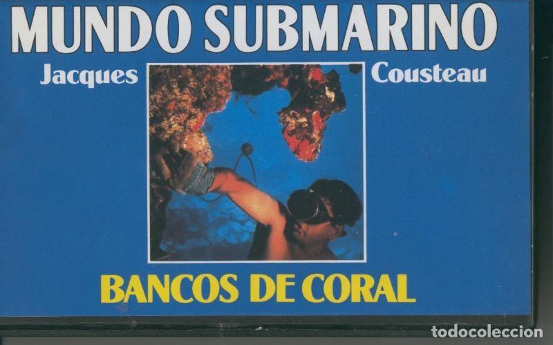 Cine: Video VHS: Jacques Cousteau: Mundo Submarino numero 31: Bancos de coral - Varios