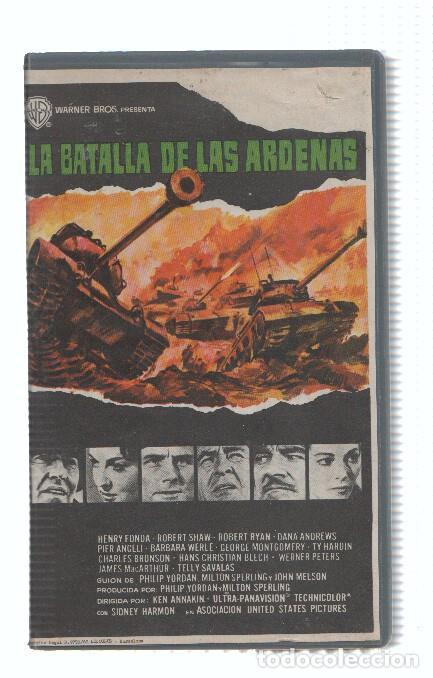 Kino: Pelicula VHS: LA BATALLA DE LAS ARDENAS - Ken Annakin - Ken Annakin