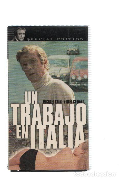 Cine: Cine VHS: UN TRABAJO EN ITALIA - Michael Caine - Peter Collinson
