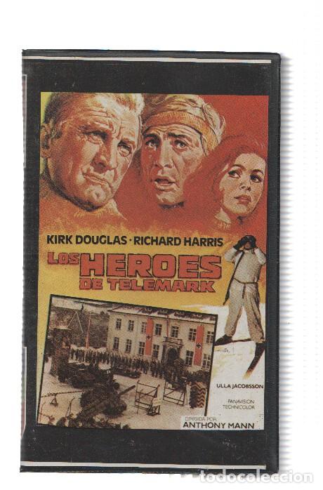 Cine: Cine VHS: LOS HEROES DE TELEMARK - Kirk Douglas - VARIOS