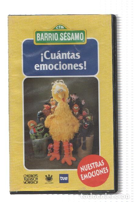 Cine: Serie VHS: BARRIO SESAMO, Numero 10: CUANTAS EMOCIONES - SESAME WORKSHOP /TVE