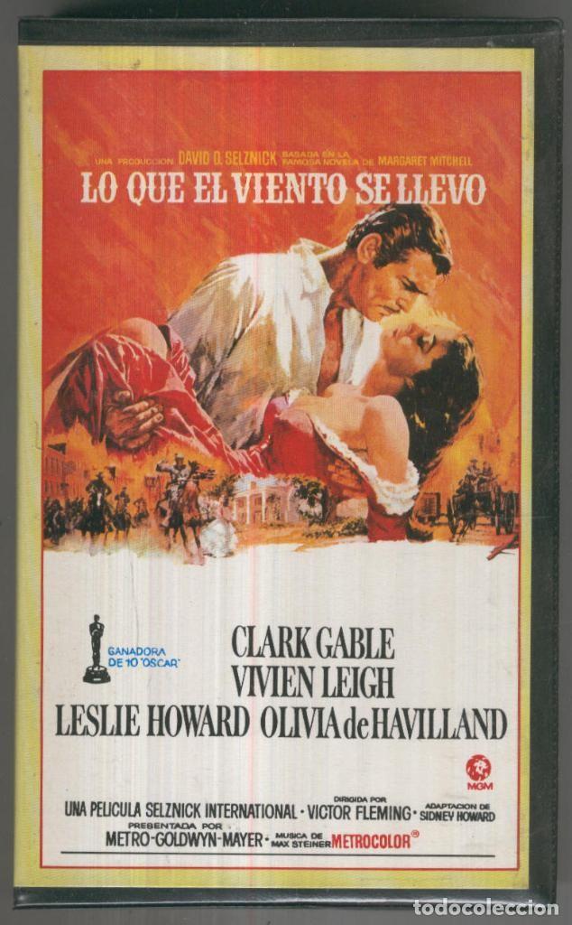 Cine: VHS Cine: LO QUE EL VIENTO SE LLEVO - Victor Fleming - Victor Fleming