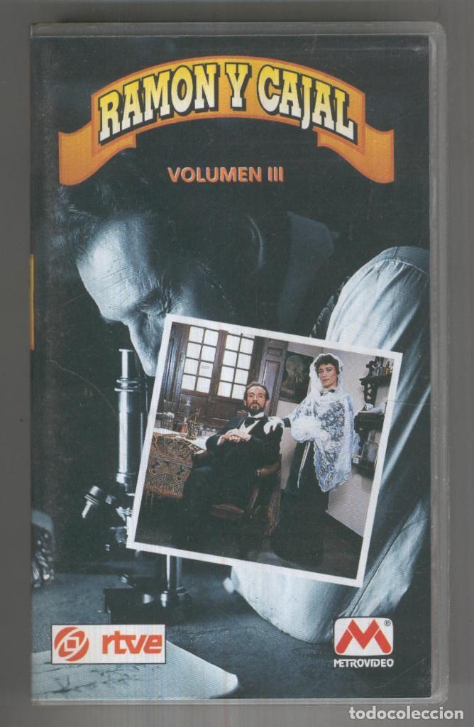 Cinema: VHS Serie: RAMON Y CAJAL, Volumen III - (Serie RTVE) - RTVE