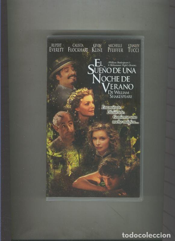 Cinema: Video VHS: El sue&ntilde;o de una noche de verano (Rupert Everett-Michelle Pfeiffer) - Varios