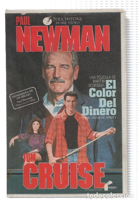 Kino: Cine VHS: EL COLOR DEL DINERO - Paul Newman, Tom Cruise - Martin Scorsese