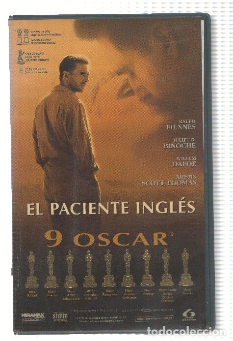 Kino: Cine VHS: EL PACIENTE INGLES - Ralph Fiennes - Anthony Minghella