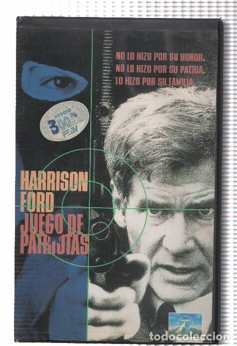 Cinema: Cine VHS: JUEGO DE PATRIOTAS - Harrison Ford - Joel Coen