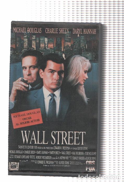 Kino: Cine VHS: WALL STREET - Michael Douglas - Oliver Stone