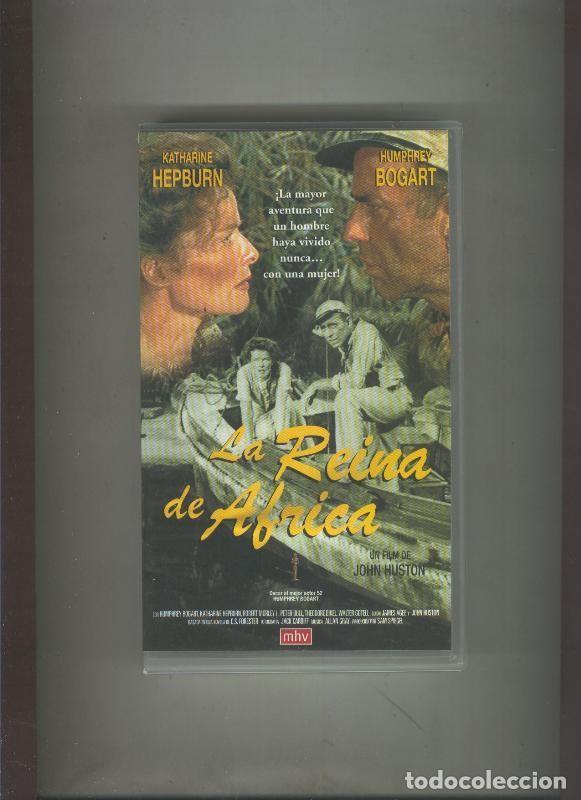 Cine: Video VHS: La reina de Africa (Katharine Hepburn-Humphrey Bogart) - Varios