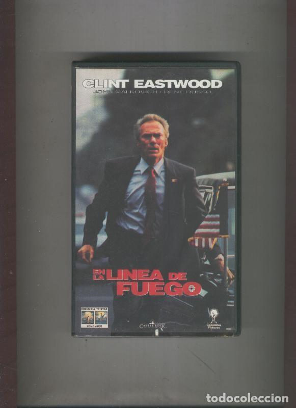 Cine: Video VHS: En la linea de fuego (Clint Eastwood) - Varios