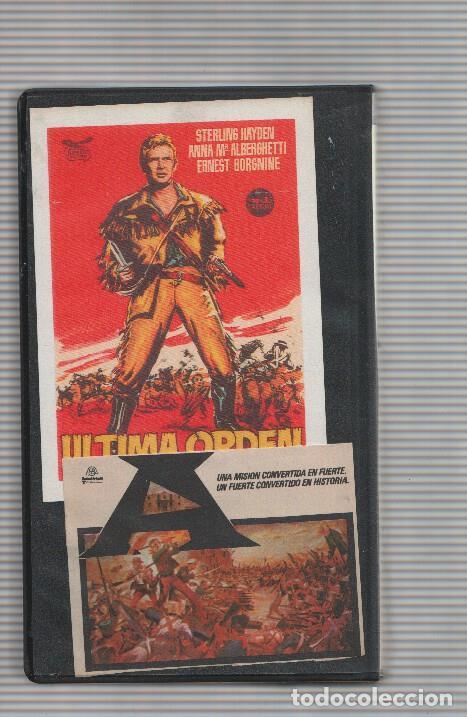 Kino: Pelicula VHS: ULTIMA ORDEN - Sterling Hayden - Frank Lloyd