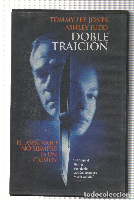 Cine: VHS-Cine: DOBLE TRAICION - Tommy Lee Jones - Bruce Beresford