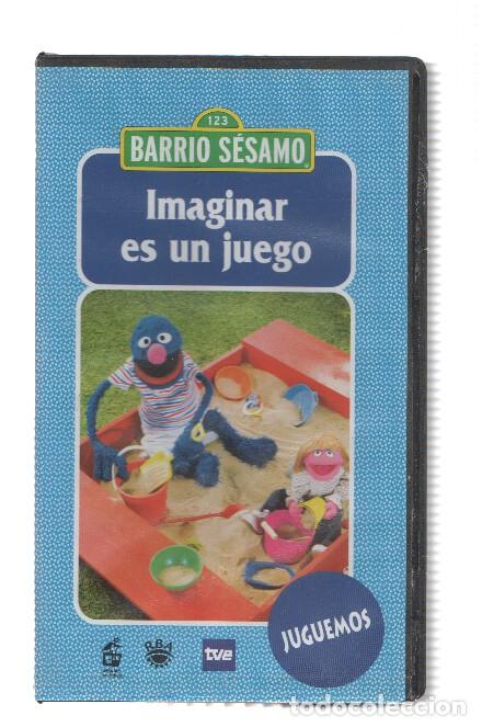 Cine: Serie VHS: BARRIO SESAMO, Numero 23: IMAGINAR ES UN JUEGO - SESAME WORKSHOP /TVE