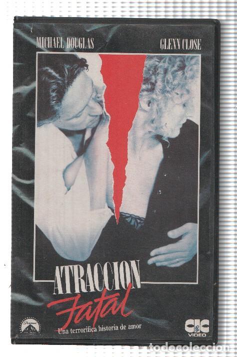 Cin&eacute;ma: VHS-Cine: ATRACCION FATAL - Michael Douglas, Glenn Close - Adrian Lyne