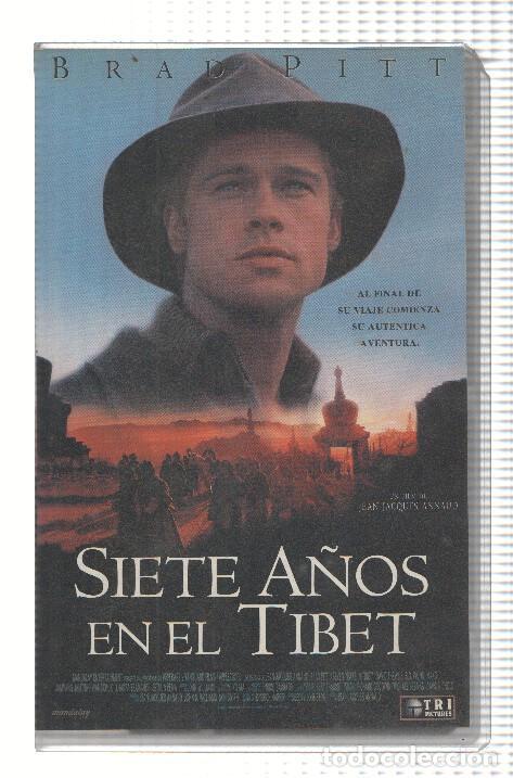 Cinema: VHS-Cine: SIETE A&Ntilde;OS EN EL TIBET - Brad Pitt - Jean-Jacques Annaud