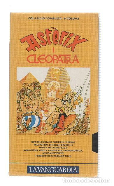 Cine: VHS-Cine: ASTERIX I CLEOPATRA (Coleccion LA VANGUARDIA 1992) - Dargaud-Films