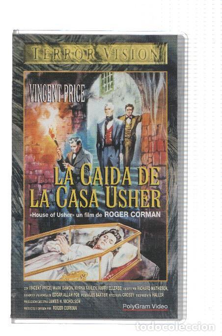 Cinema: Pelicula VHS: LA CAIDA DE LA CASA USHER - Roger Corman (Coleccion Terror Vision) - Roger Corman