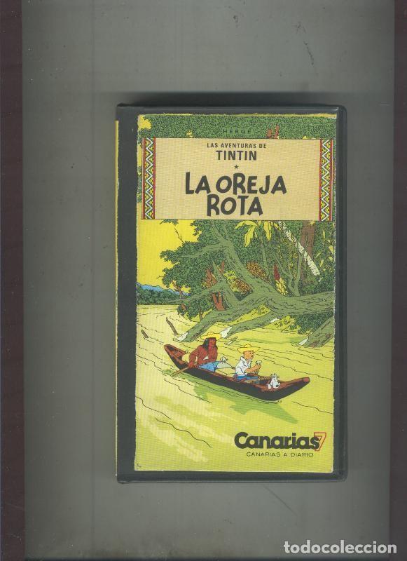 Cine: Video VHS: Tintin: La Oreja rota - Varios