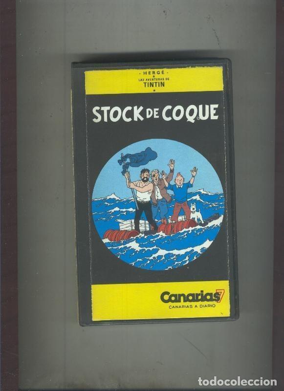 Cine: Video VHS: Tintin: Stock de Coque - Varios