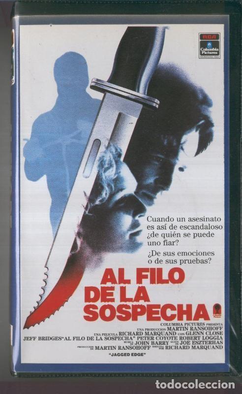 Cinema: VIDEO VHS: Al filo de la sospecha - VARIOS