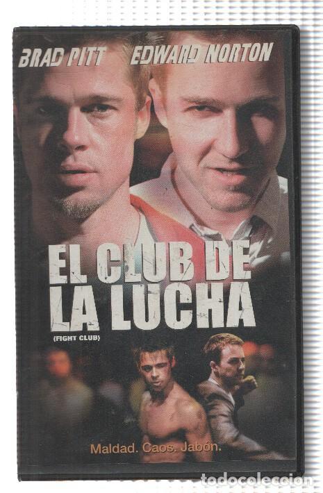 Cinema: VHS-Cine: EL CLUB DE LA LUCHA - Brad Pitt, Edward Norton (Fox 1999) - David Fincher