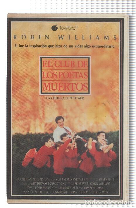 Cinema: VHS-Cine: EL CLUB DE LOS POETAS MUERTOS - Robin Williams (Touchstone 1990) - Peter Weir