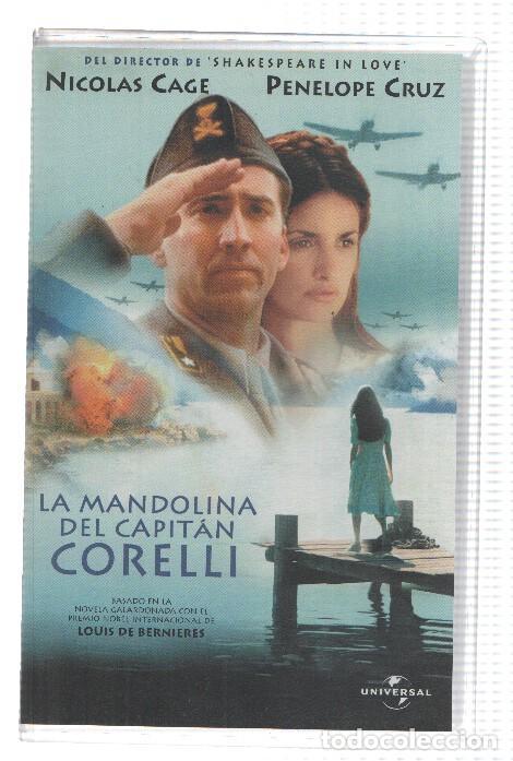 Cinema: VHS-Cine: LA MANDOLINA DEL CAPITAN CORELLI - Nicolas Cage, Penelope Cruz (Universal 2001) - John Mad