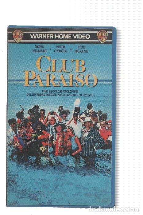 Cinema: VHS-Cine: CLUB PARAISO - Robin Williams (Warner 1989) - Harold Ramis