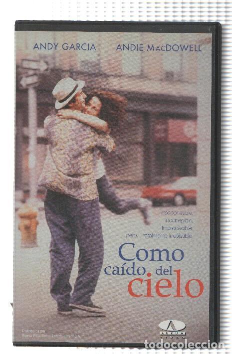 Cinema: VHS-Cine: COMO CAIDO DEL CIELO - Andy Garcia, Andie MacDowell (Aurum 1999) - Richard Wenk