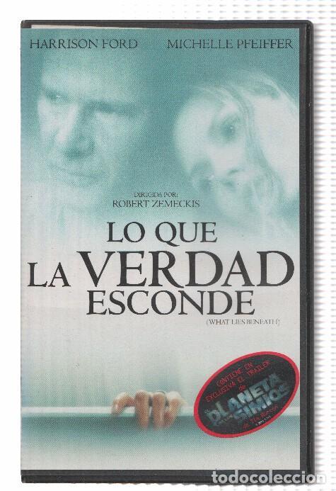 Cinema: Cine VHS: LO QUE LA VERDAD ESCONDE - Harrisond Ford - Robert Zemeckis