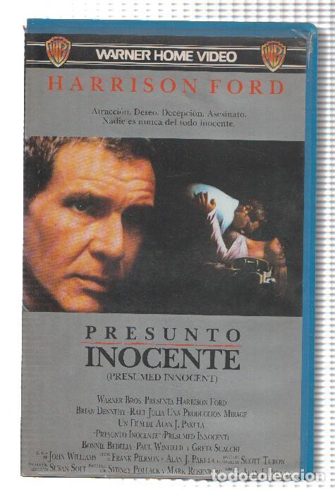Cine: Cine VHS: PRESUNTO INOCENTE - Harrison Ford - Alan J. Pakula