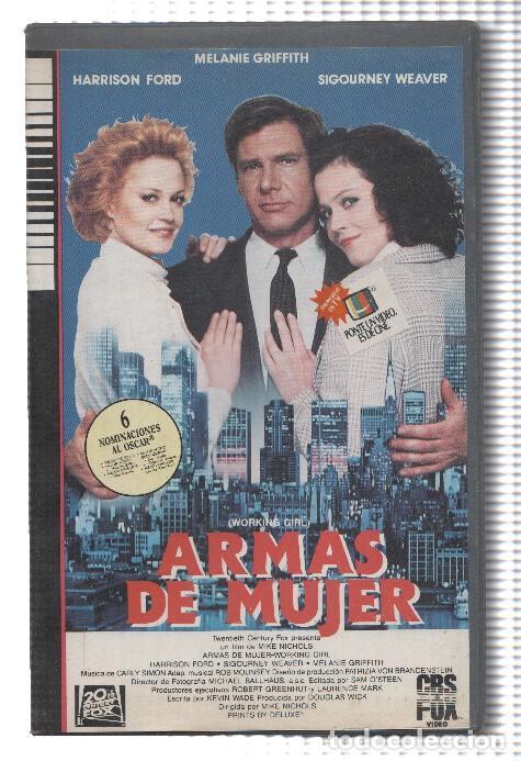 Cinema: Cine VHS: ARMAS DE MUJER - Harrison Ford - Mike Nichols