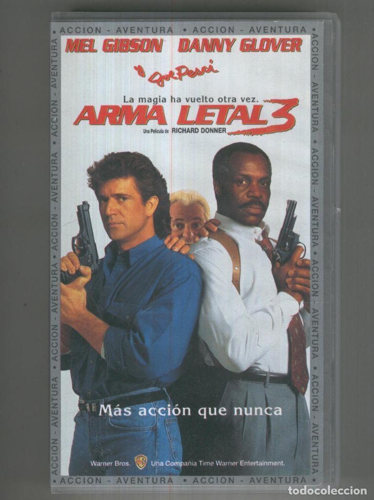 Cin&eacute;ma: VHS CINE: ARMA LETAL 3 - Richard Donner - Richard Donner