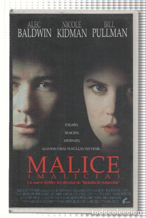 Cinema: VHS-Cine: MALICE, Malicia - Nicole Kidman - Harold Becker