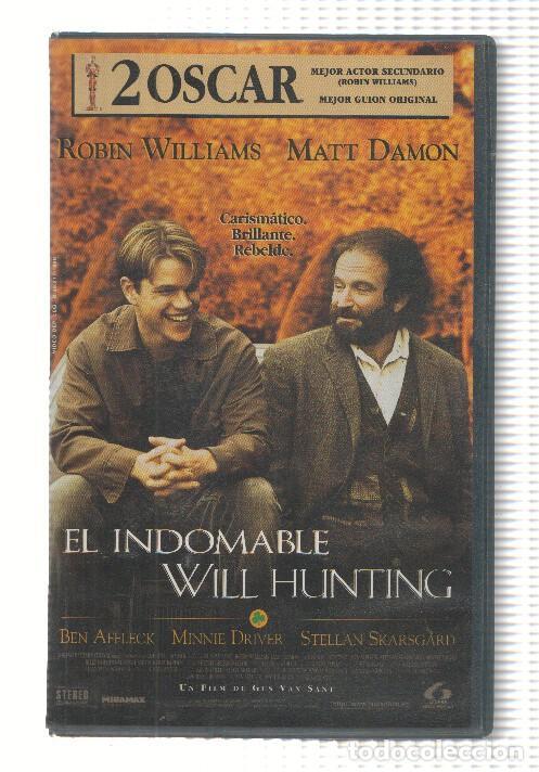 Kino: VHS-Cine: EL INDOMABLE WILL HUNTING - Robin Williams, Matt Damon - Gus Van Sant
